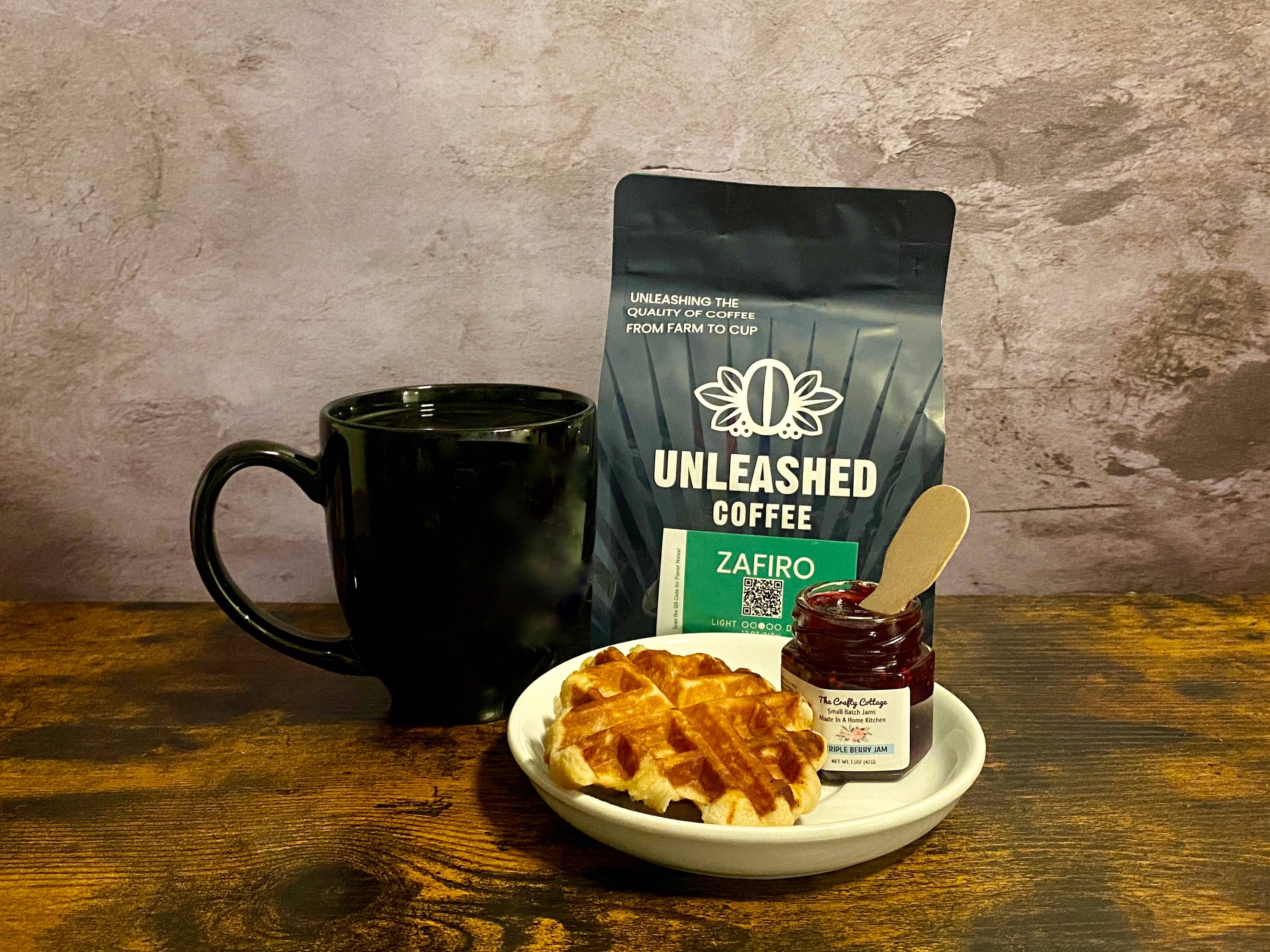 Unleashed Coffee Co LLC - Wholesale Coffee Beans - Medium Roast Zafiro - Guatemalan Whole Bean Coffee1
