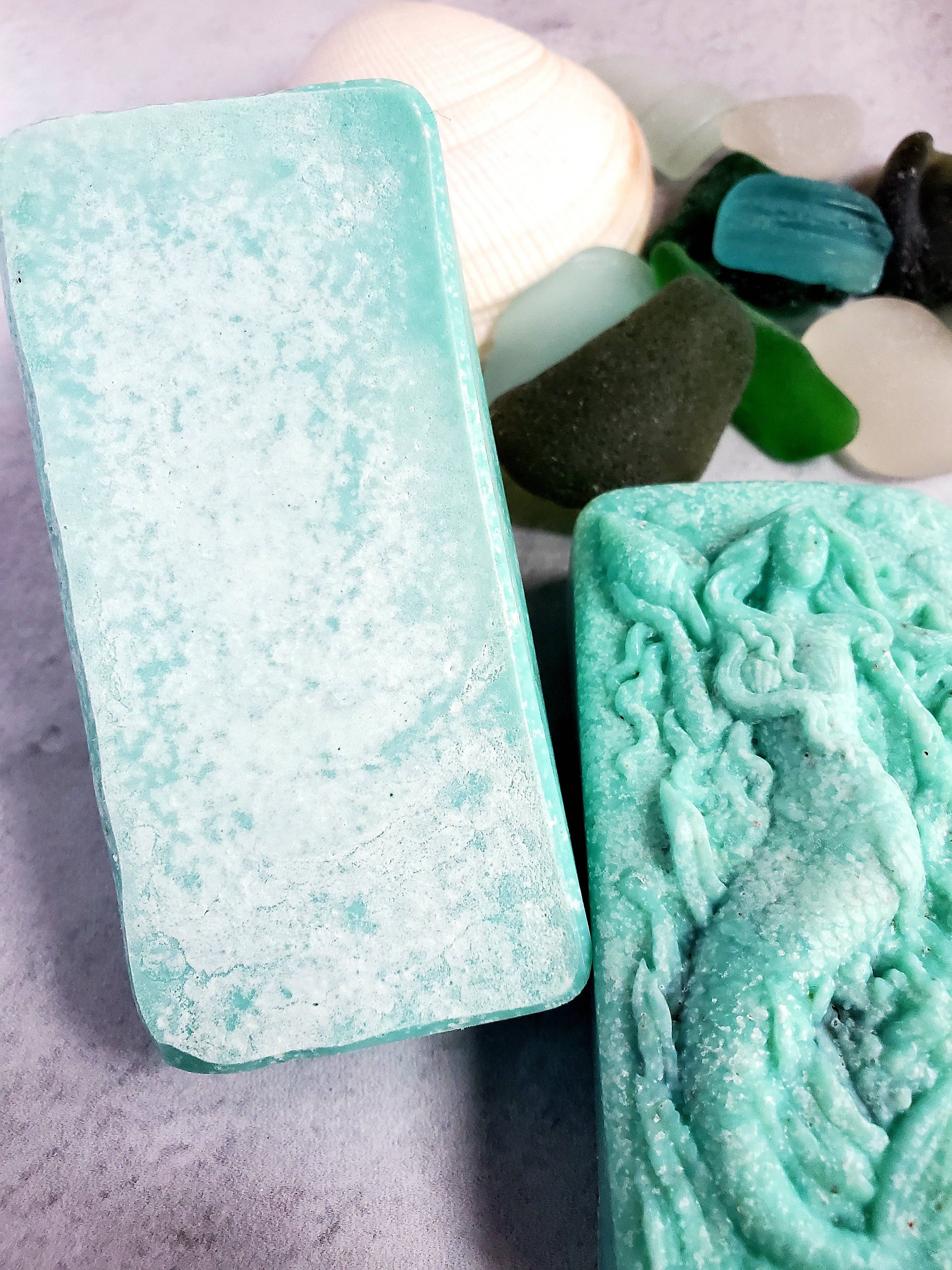 Fairyland Glade - Wholesale Bar Soap - Sea Salt and Sea Glass Sea Glass Salt Soap MADE TO ORDER10