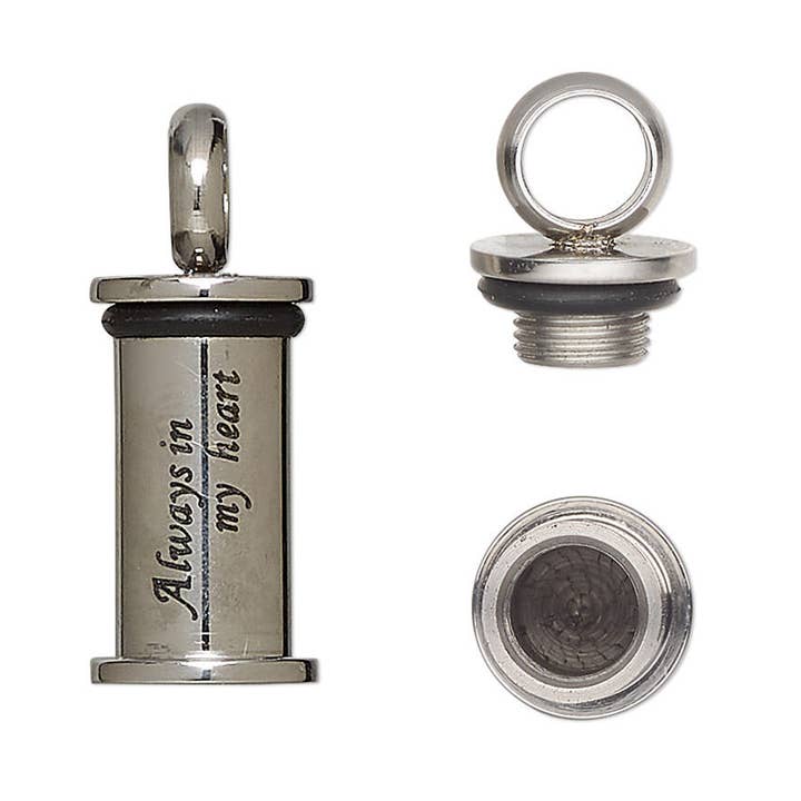 Feuerbestattungs-Schmuck: Zylinder mit wasserdichter Kammer für den Großhandel von HK Higher Knowing