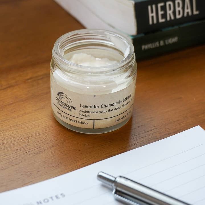 Lavender Chamomile Lotion | Hand and Body for wholesale by Cultivate Soap and Skincare