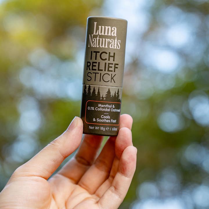 Luna Naturals - Wholesale Itch Ointment/Cream - Anti-Itch Balm | Menthol & Colloidal | 1 Pack - 18g