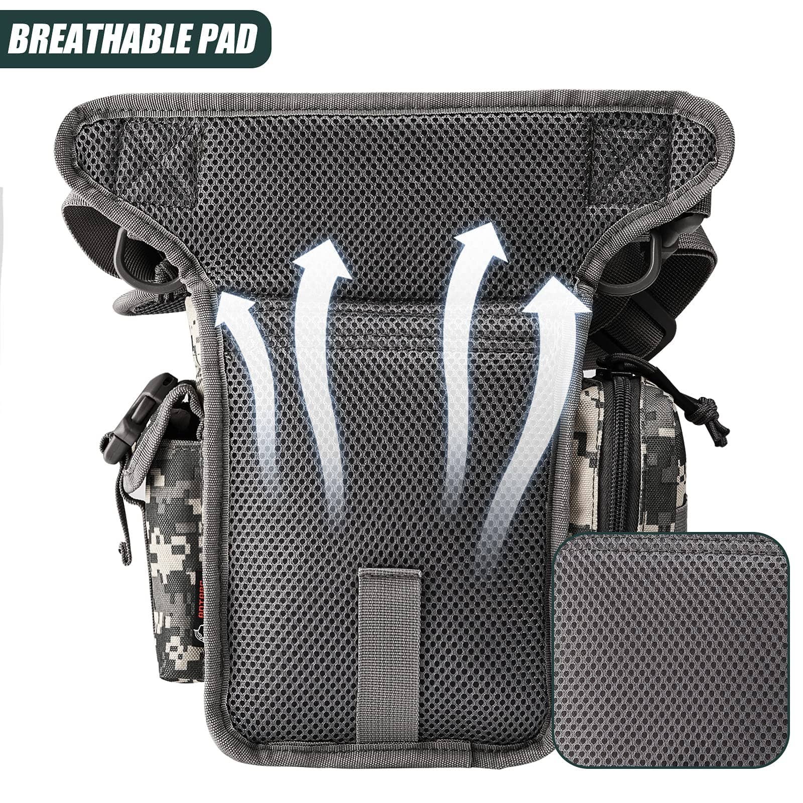 Antarctica Outdoors - Wholesale Belt Bag - Unisex - ANTARCTICA® Outdoor Drop Leg Pouch Bag7