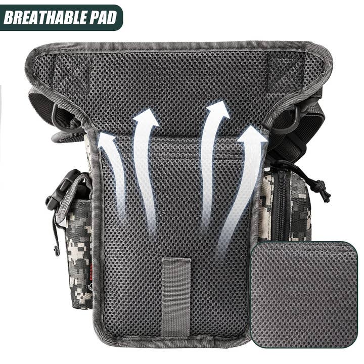 Antarctica Outdoors - Wholesale Belt Bag - Unisex - ANTARCTICA® Outdoor Drop Leg Pouch Bag7