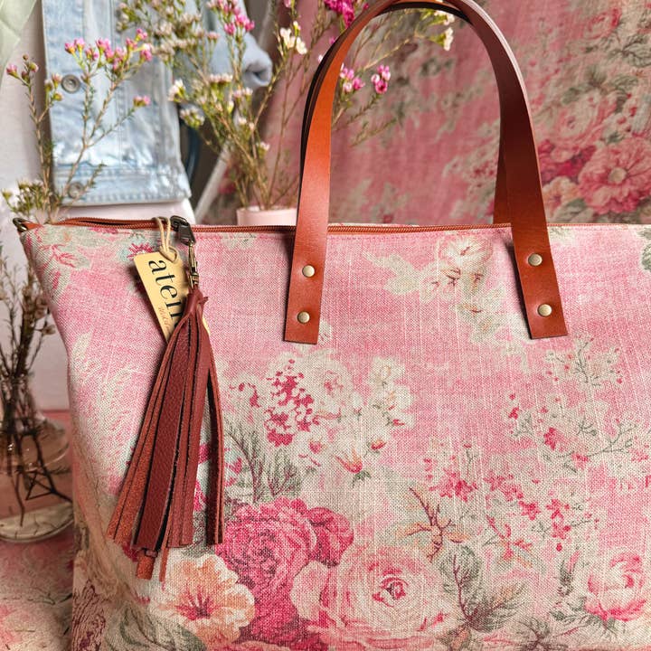 Atenti - Wholesale Tote Bag - Women's - Rosewood Buddy Bag1