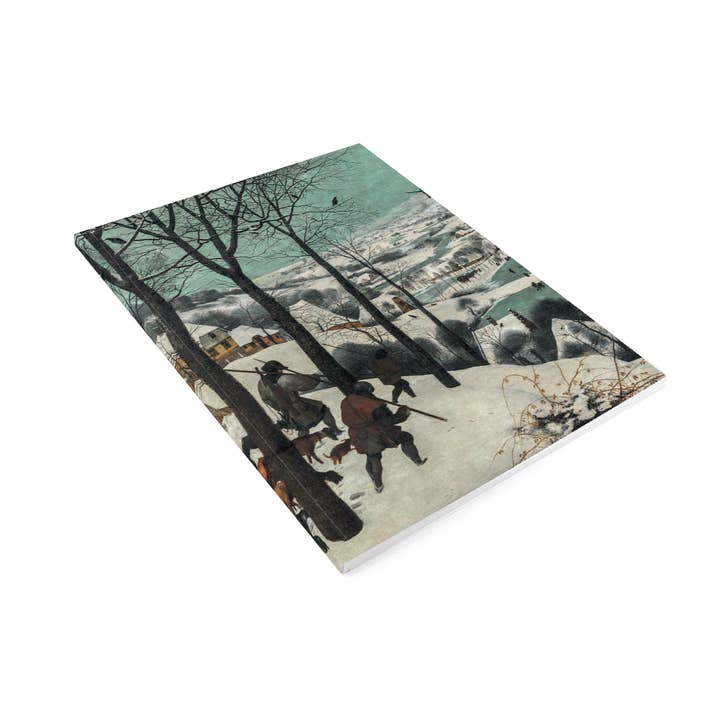 Artist journal sketchbook, Brueghel, Hunters in the Snow for wholesale by MUSEUM WEBSHOP