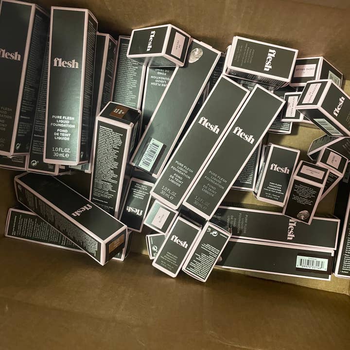 Kitty and Co./Make Up Store Near Me - Wholesale Foundation - Flesh Beauty by Revlon - 40-Piece Foundation Lot