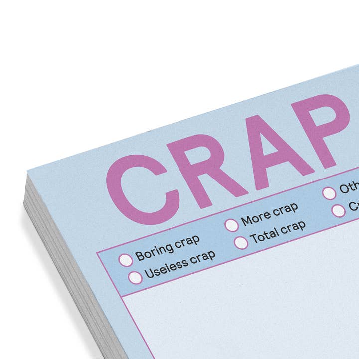 Knock Knock - Wholesale Sticky Notes - Crap Sticky Note (Pastel Version)1