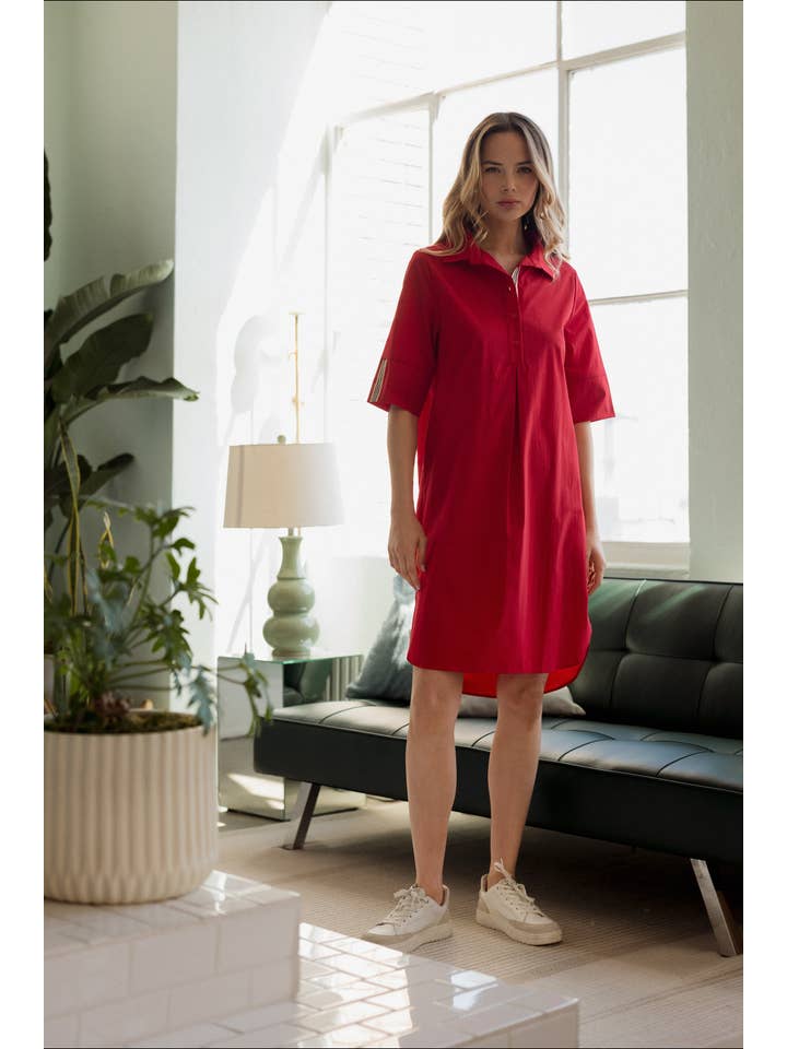 Joh Apparel - Wholesale Dress - Women's - Wendi Woven Tunic Dress12