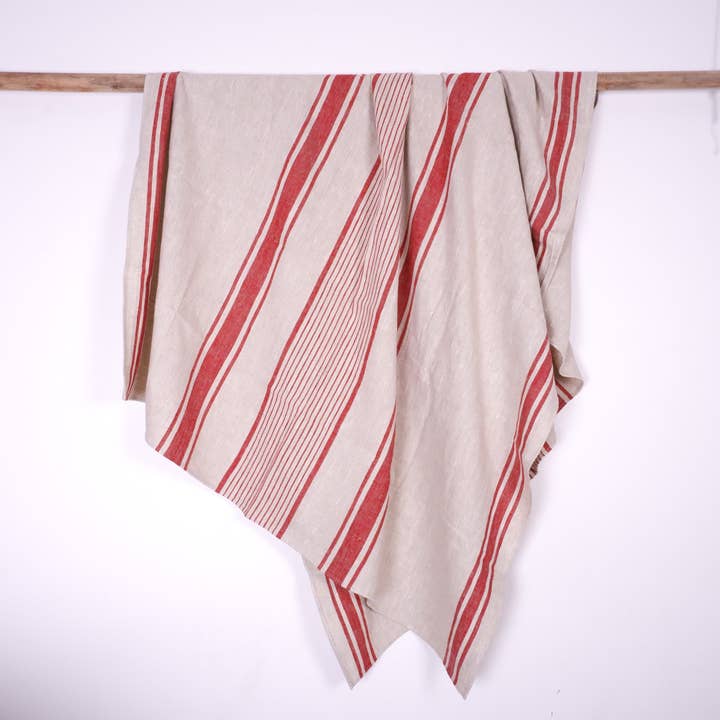 NorraVilla - Wholesale Tea Towel - Huckaback Linen Towel - Village Green3