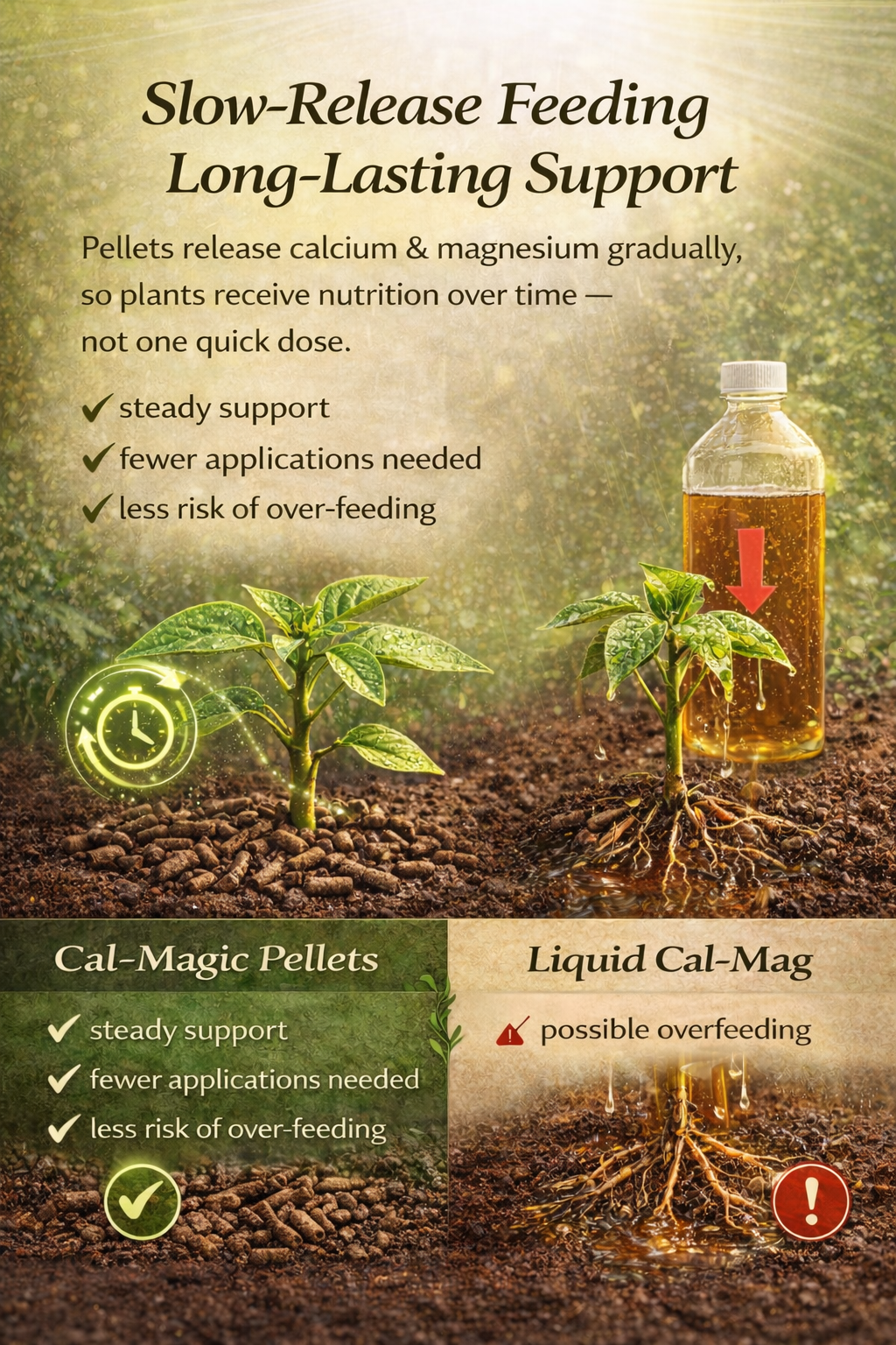Happy Bunny Farms - Wholesale Fertilizer - CalMagic, Organic Cal-Mag Supplement for Plants3