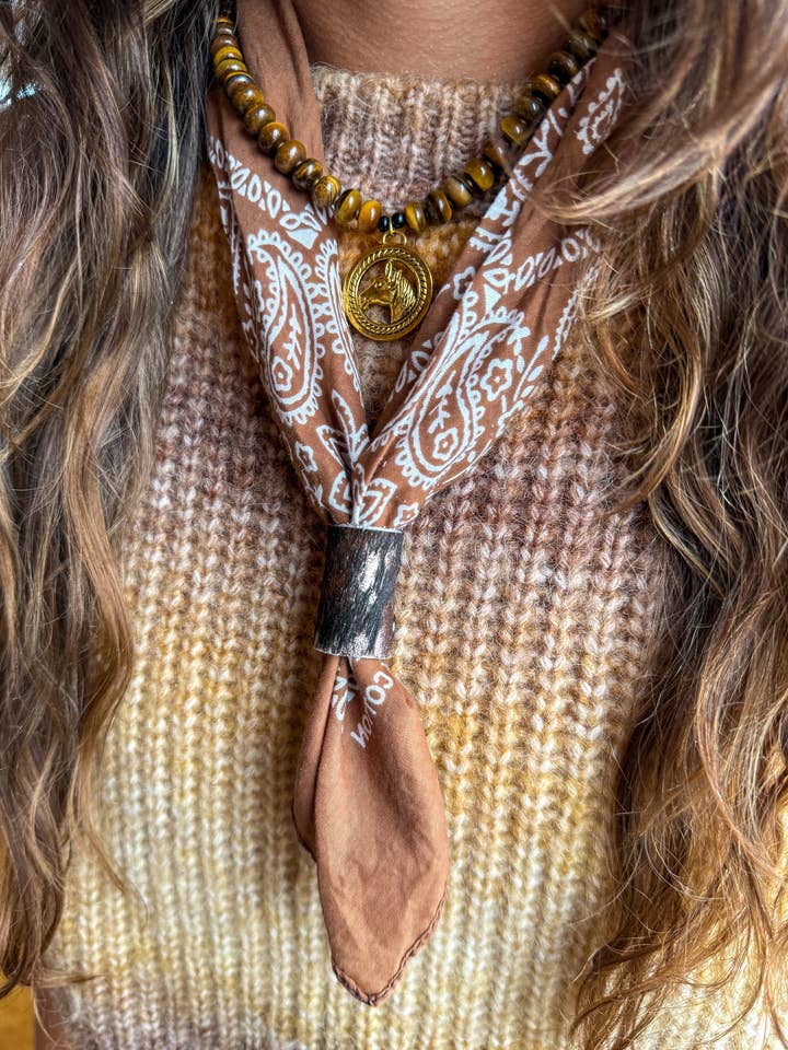 Klassiskt Hästhalsband | Brun Equestrian för wholesale av Twine & Twig