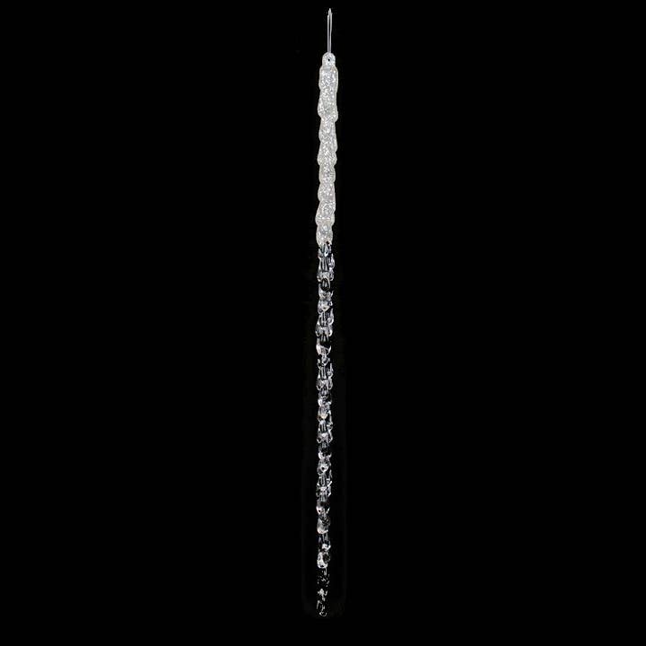 Will's Company - Wholesale Ornament - Clear Acrylic Icicle Ornament - 2 size options, 18" or 24"1
