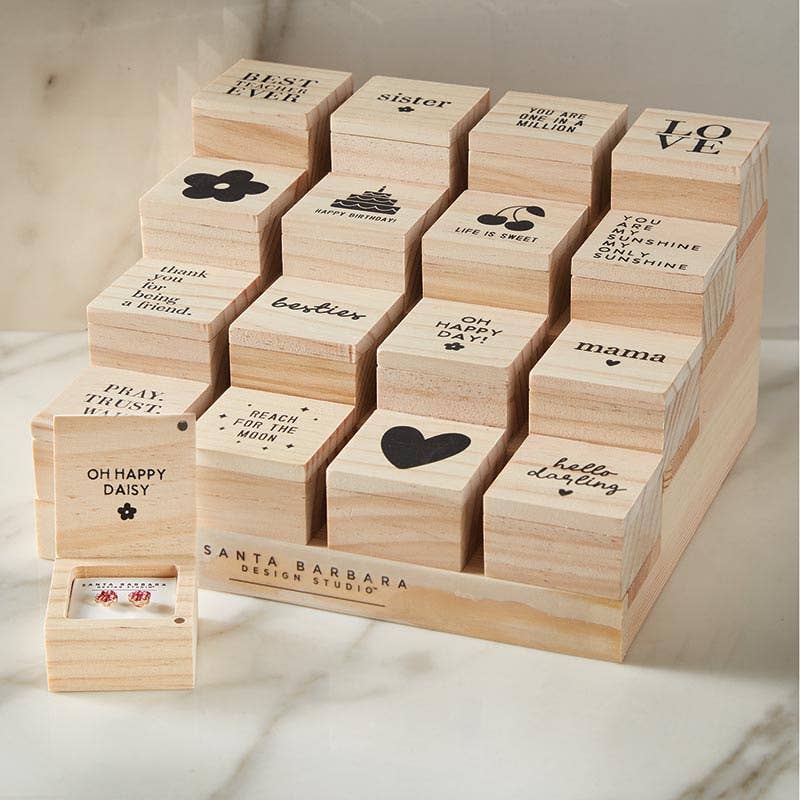 Santa Barbara Design Studio by Creative Brands - Wholesale Stud/Post Earrings - Treasure Box Earrings - Besties5