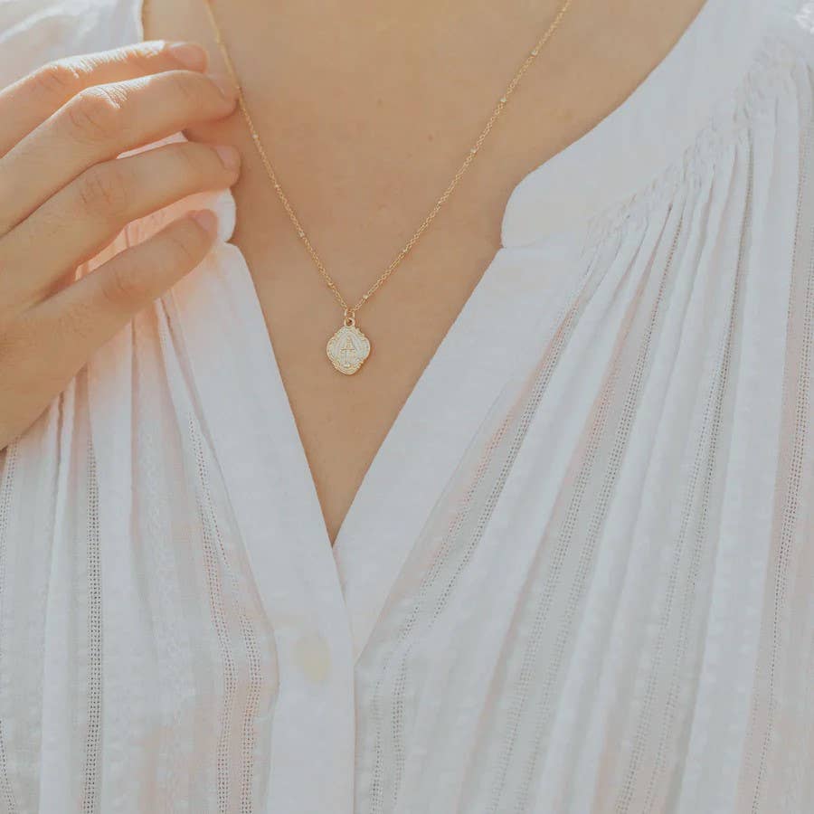 My Saint My Hero - Wholesale Pendant/Charm Necklace - Miraculous Petite Necklace - Gold3