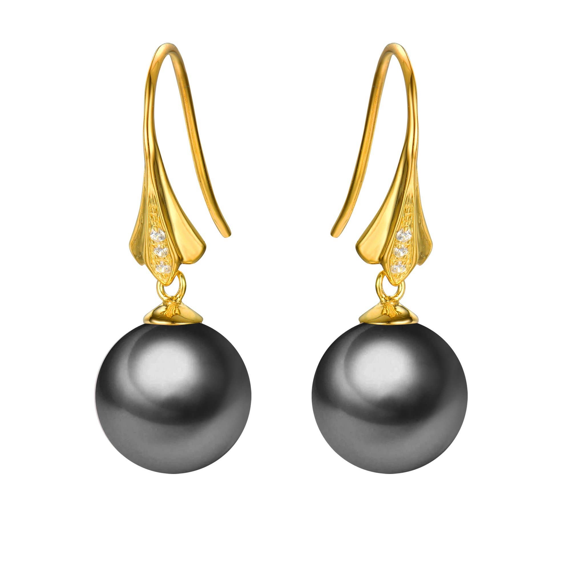 Timeless Pearl - Wholesale Dangle Earrings - G18k Diamonds Bring Me Back Pearl Earrings5