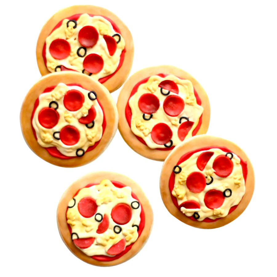 Sweet Sanctions LLC - Wholesale Cookie - Pizza Slice Cookies1