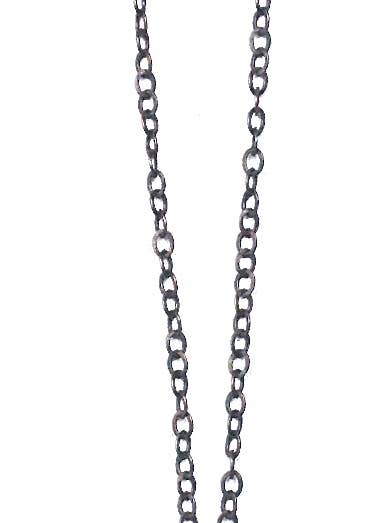 NK-Chain Y with Rectangular & Rings Collage Pendant Necklace for wholesale by Lost & Found Trading