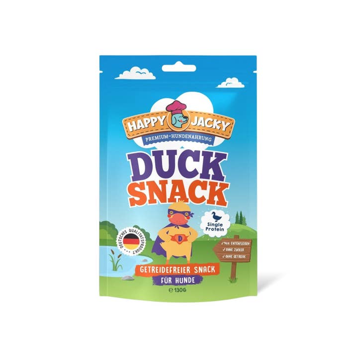 HAPPY JACKY Monoprotein Snack for nutritionally sensitive dogs - no sugar, no grains - Duck for wholesale by HAPPY JACKY