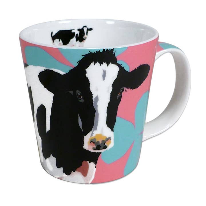 Friesian Cow Mugg för wholesale av Leslie Gerry