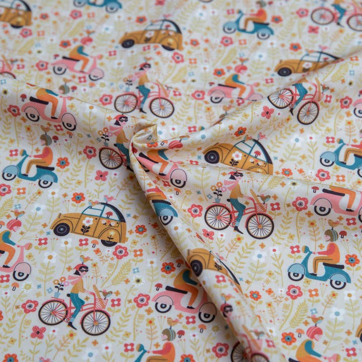 Artiq Textiles - Venta al por mayor Tela - BON2523 - BON VOYAGE - 100% algodón