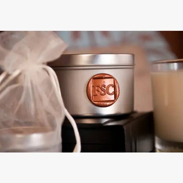 Bougie en cire de soja 8 oz - Florale pour la vente par Fairhope Soy Candle Company