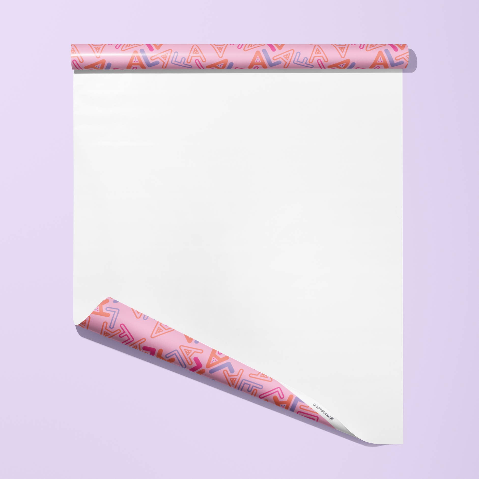 MASU - Wholesale Flat Wrap - Christmas & Pinkmas FaLaLaLaLa Recycled Wrapping Paper5