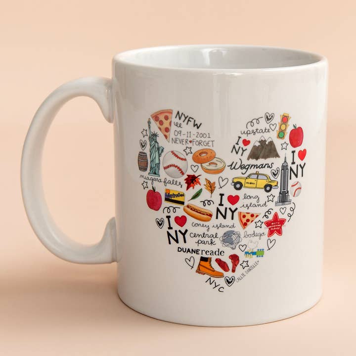 Callie Danielle - Wholesale Coffee Mug - Love for New York Mug