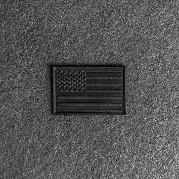 Ox & Pine - Wholesale Patch - American Flag Leather Patches with Optional Hook and Loop Fastener7