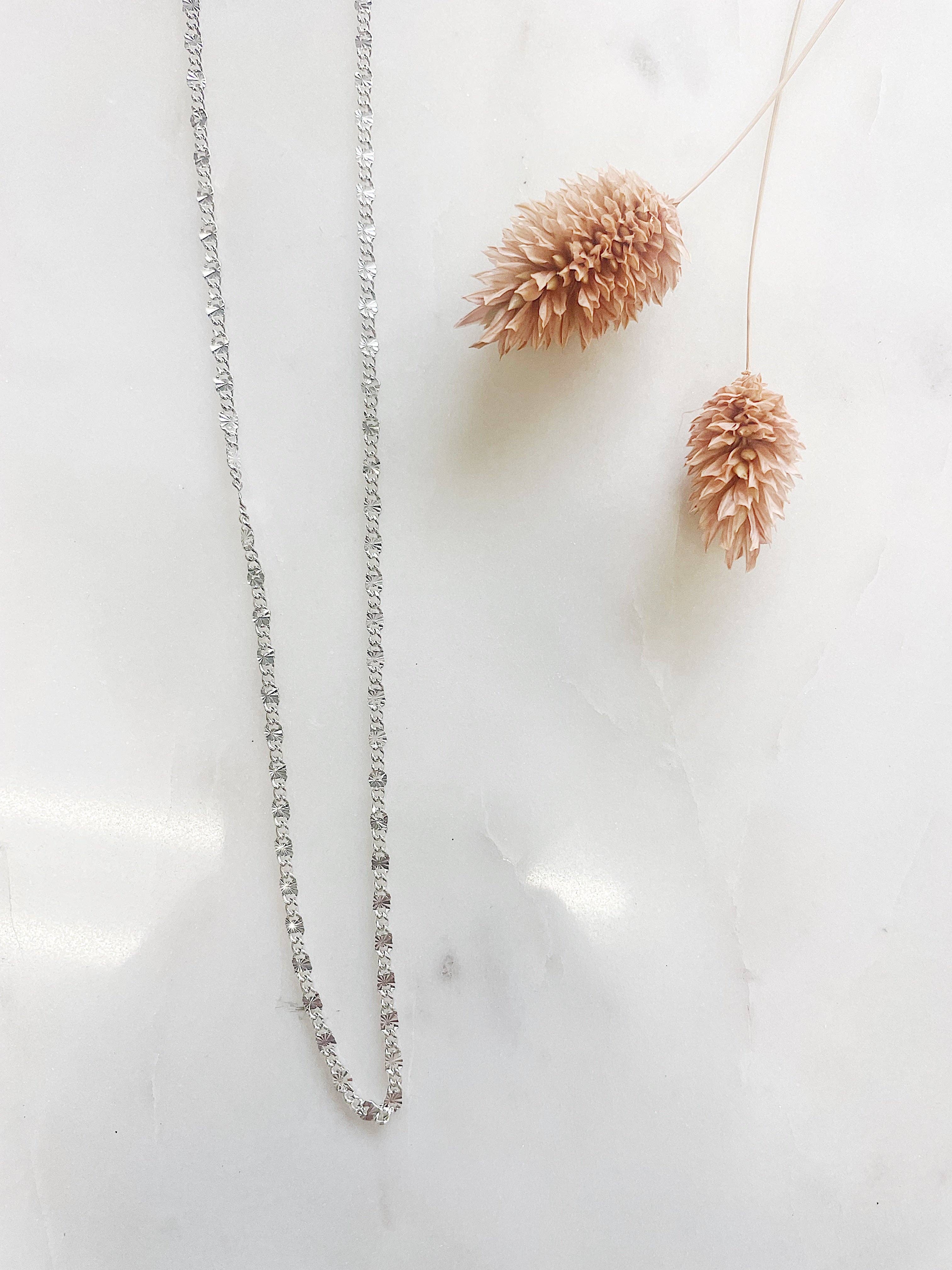 Chezza Jewelry - Wholesale Pendant/Charm Necklace - Baby's Breath Flower Necklace1