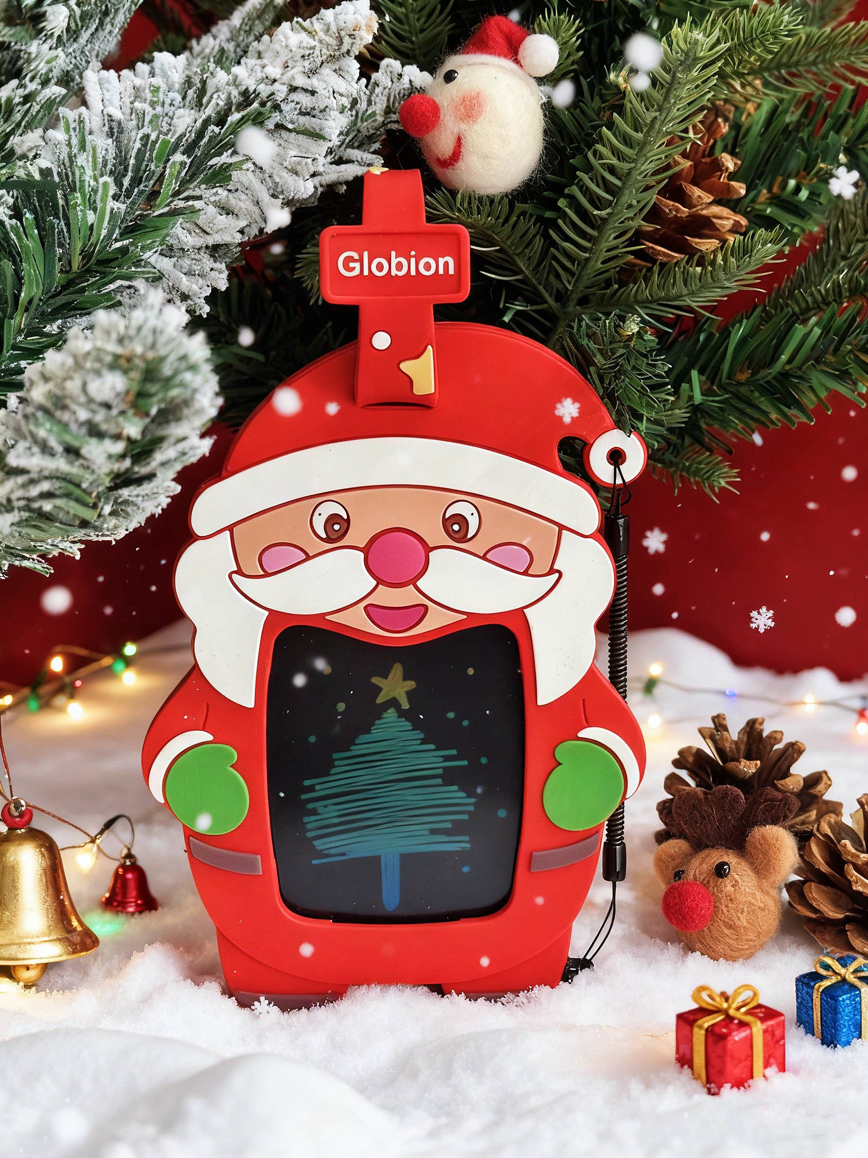 Black Kids Doodle Pad - Holiday series - Santa for wholesale on Faire13