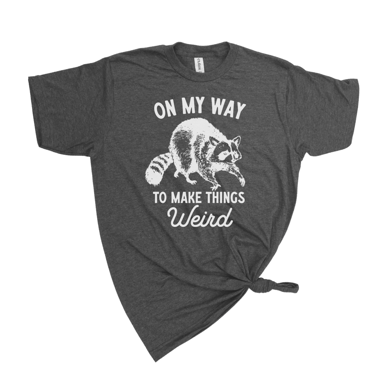 dkhandmade - Wholesale Screen Printed T-Shirt - Unisex - ON MY WAY TO MAKE THINGS WEIRD T-SHIRT0