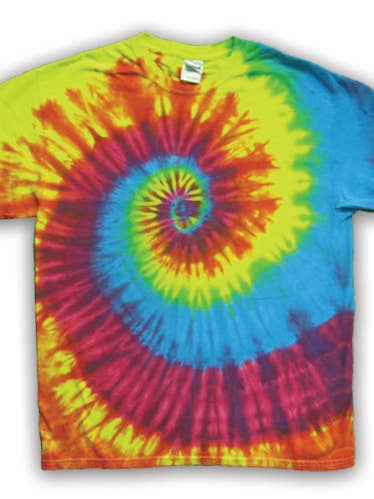 Eye-Dye - Wholesale T-Shirt - Unisex - Blank Trend Rainbow Tie-Dye0