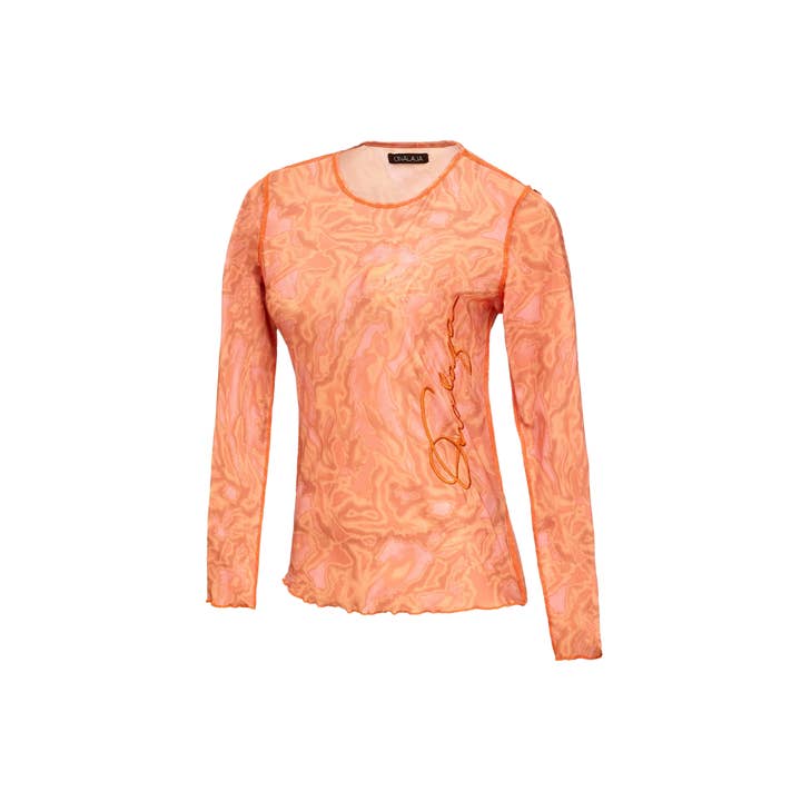 Onalaja Script Zusi Top (Blush) for wholesale by Onalaja