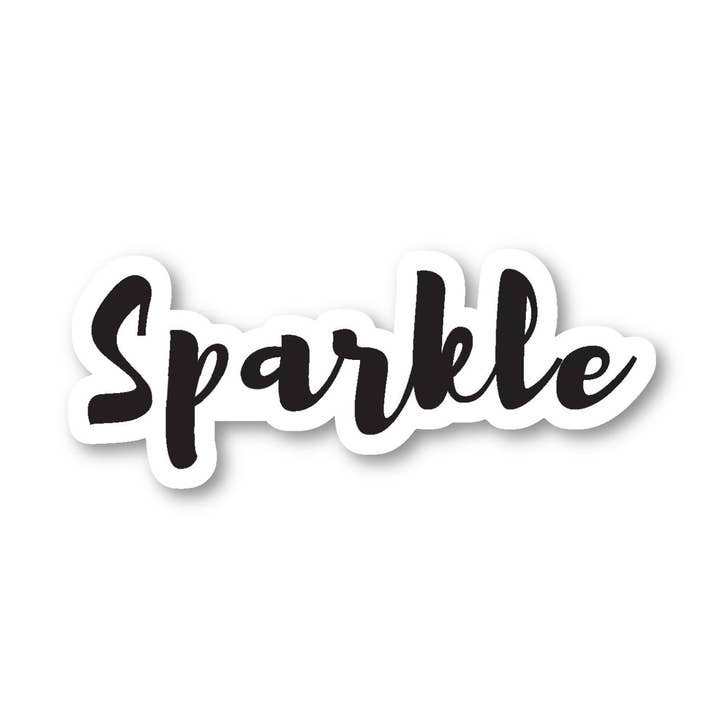 Paquete de 3 pegatinas Sparkle Inspirational Girl Quotes, juego de pegatinas de vinilo para portátil de 2,5, 3 y 4 pulgadas, con frases inspiradoras de niñas para portátil, teléfono, botella de agua, coche y más (paquete de 3) para venta al por mayor de FunPopStickers