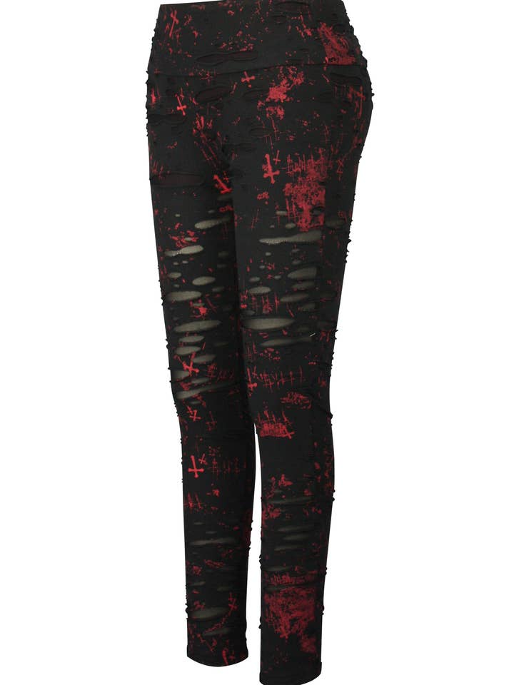 CHIC STAR – wholesale Sport-/loungeleggings – Dam – Chic Star Ripped Yoga Leggings I Gul 062124