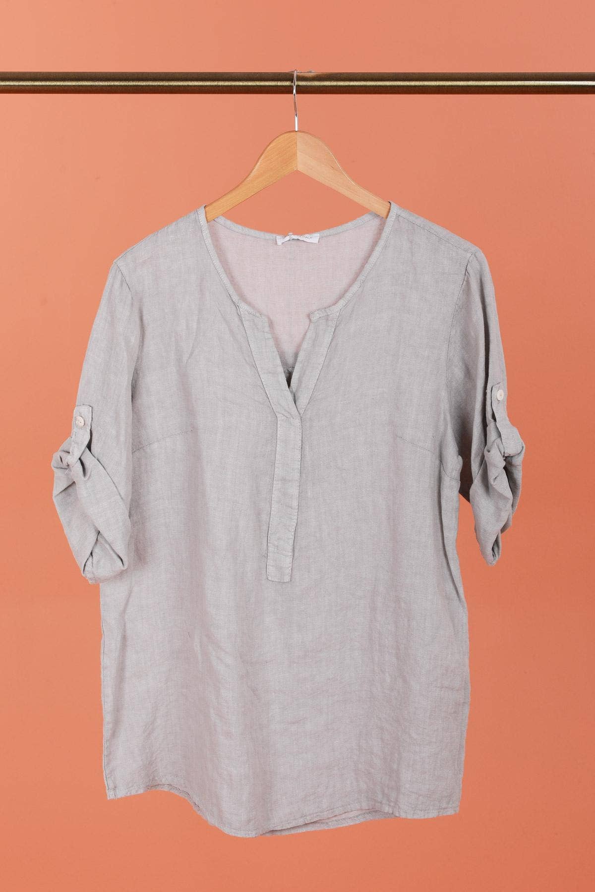 la maison des fibres naturelles - Wholesale Blouse - Women's - top 620411 100% linen made in Italy10