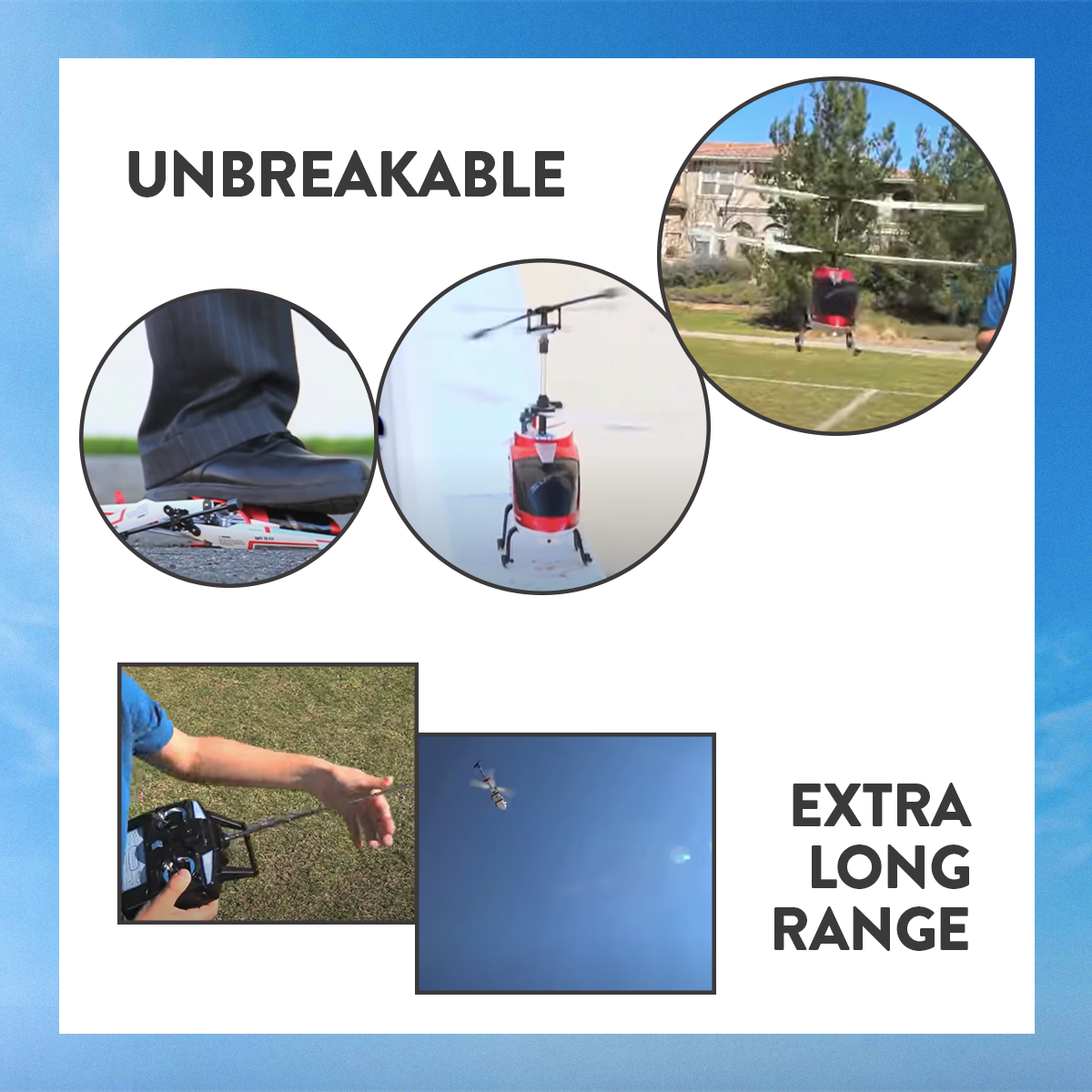 World Tech Toys - Wholesale Electronic Toy - Kids & Baby - 3.5CH Hercules Remote Control UNBREAKABLE Gyro Helicopter3