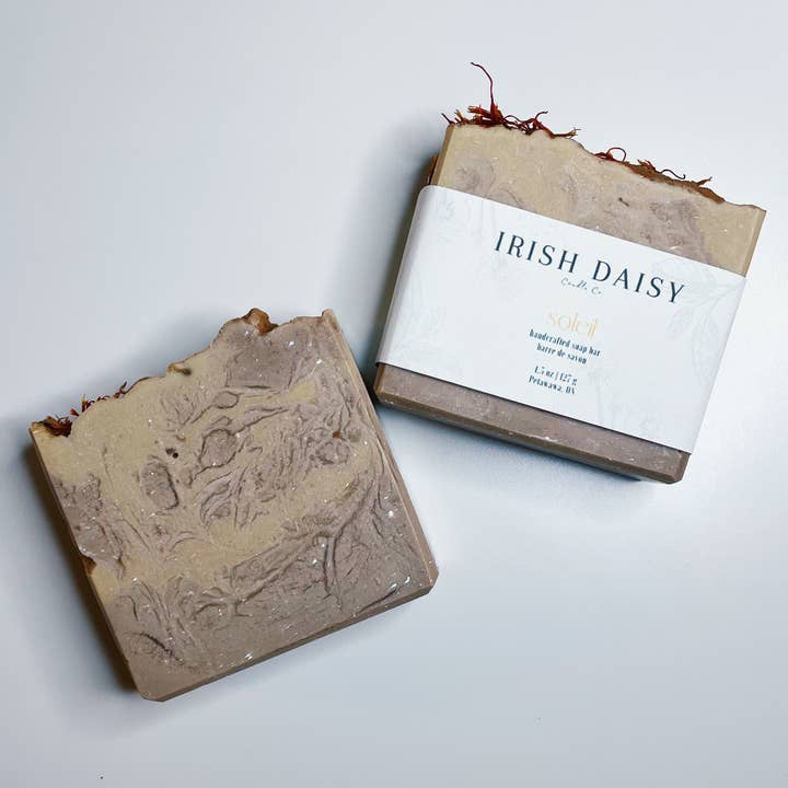 Soleil Soap Bar for wholesale by Irish Daisy Candle Co.