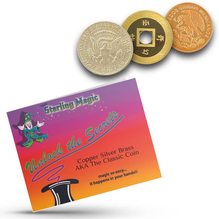 Ted's Sterling Magic - Wholesale Magic Trick - Ted's Sterling Magic Copper Silver Brass