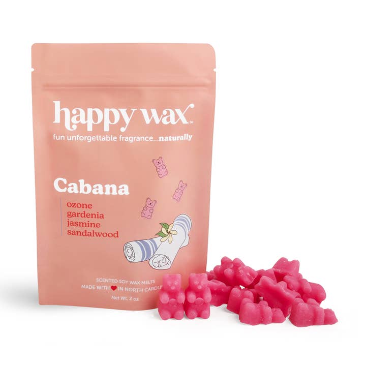 Cabana Wax Melts - Sample Pouch (2 oz) for wholesale by Happy Wax