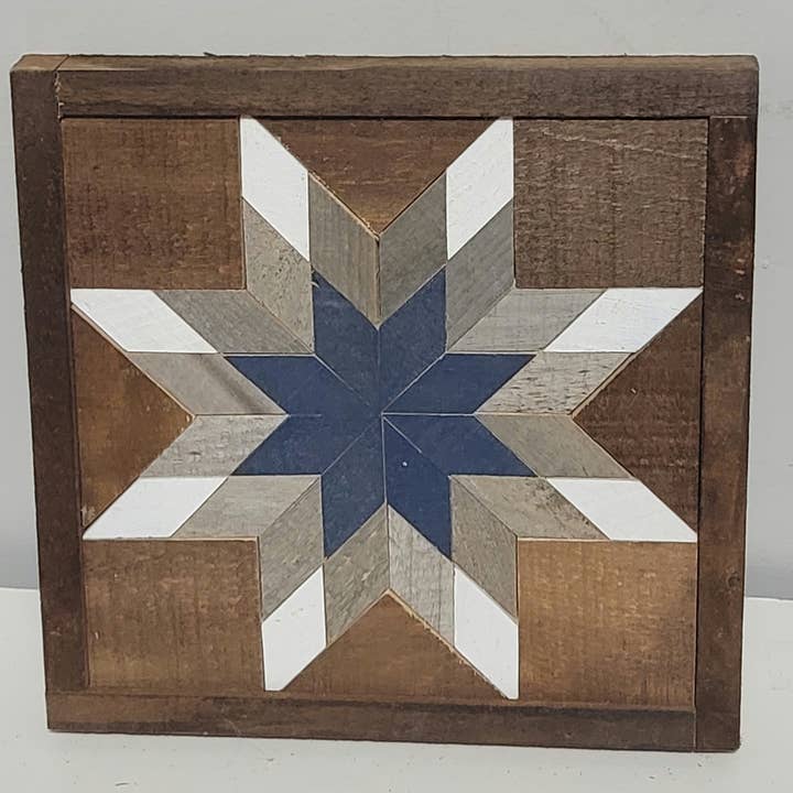 Colcha granero de 10 x 10 pulgadas, paquete variado de 10 para venta al por mayor de Amish Made