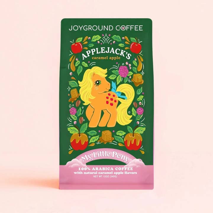 My Little Pony Applejack's Caramel Apple Flavored Coffee for wholesale by Joyground Coffee