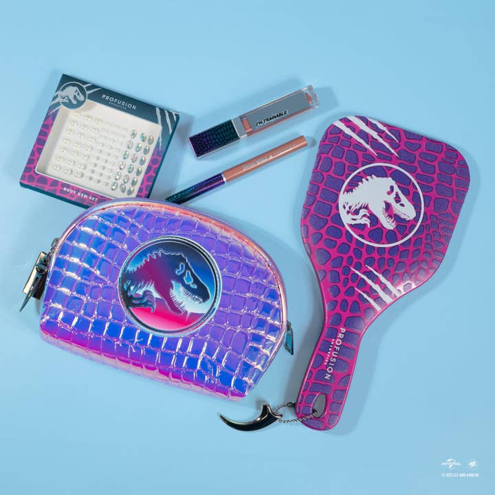 Profusion Cosmetics - Wholesale Makeup/Cosmetic Bag - Jurassic World Visitor | Cosmetic Bag & Gem Set