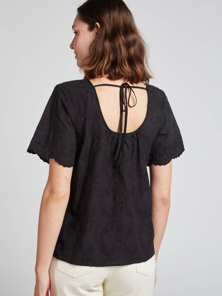 Andy & Lucy - Wholesale Blouse - Women's - FLAMINE - Floral cotton blouse7