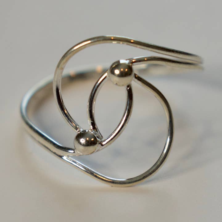 Sterling sølv stabelbar Ring for engroshandel hos Krystyna's Silver