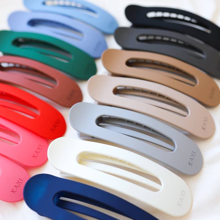KAXI - Wholesale Hair Clip - Women's - OVERSIZED LAY DOWN CLAWS ( 33 COLORS )40