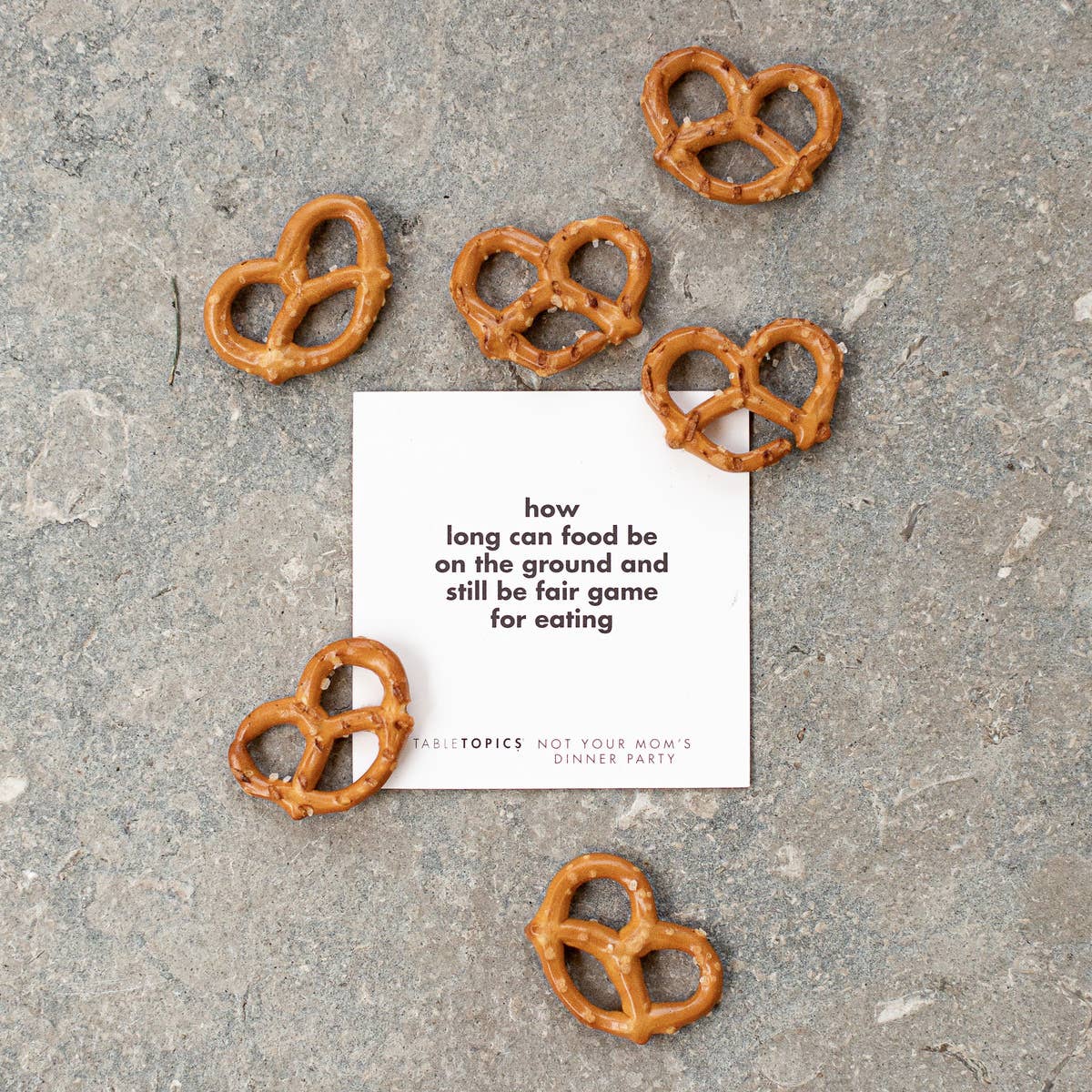 TableTopics - Wholesale Card Game - TABLETOPICS NOT YOUR MOM′S DINNER PARTY - Conversation Start6