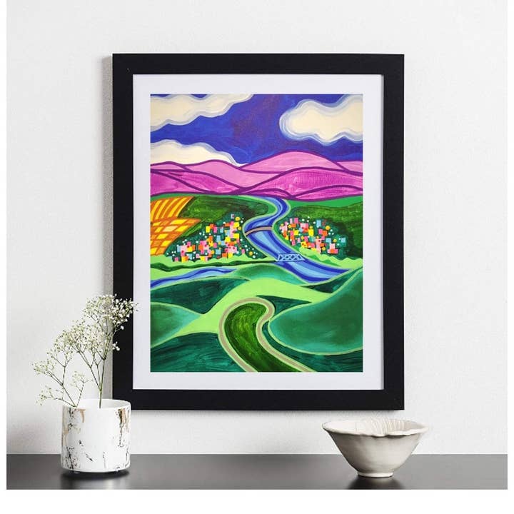 Imprimés LCV Lewiston Clarkston pour la vente par The Art of Jaymee Laws