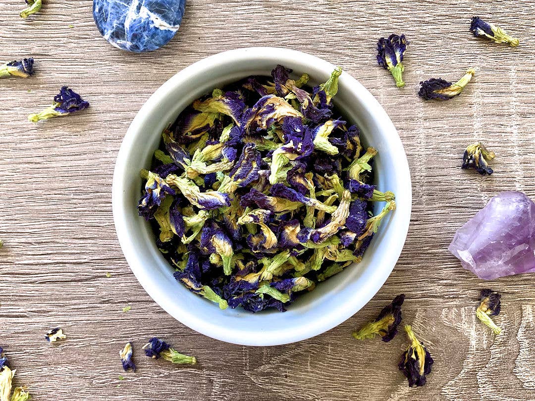 Moon & Leaf Magic - Wholesale Loose Tea - Butterfly Pea Flowers