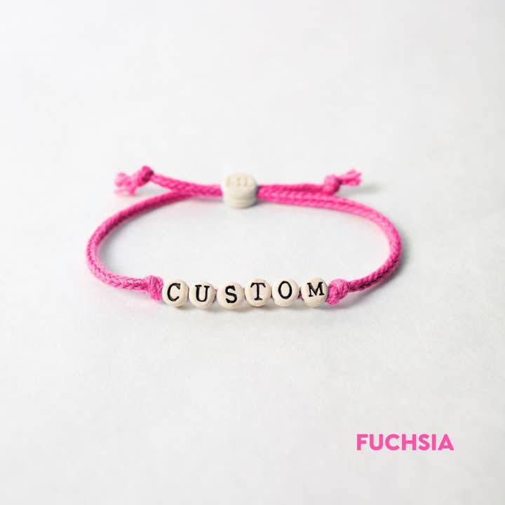 MudLOVE - Vendita all'ingrosso Bracciale in tessuto/intrecciato - Braccialetti dell'Amicizia Personalizzati su Corda di Cotone Intrecciata a Mano6